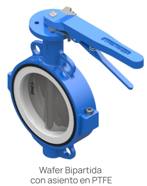 Variação Válvulas - Válvulas Borboleta Concêntricas Espanhol